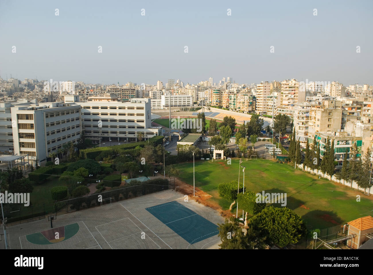 B.A.U Libanon Beirut arabische Universität Mitte Ost-Asien Stockfoto