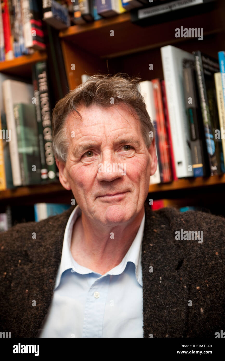 Michael Palin ex-Monty Python Comedian Traveller TV-Moderatorin und Autorin Stockfoto