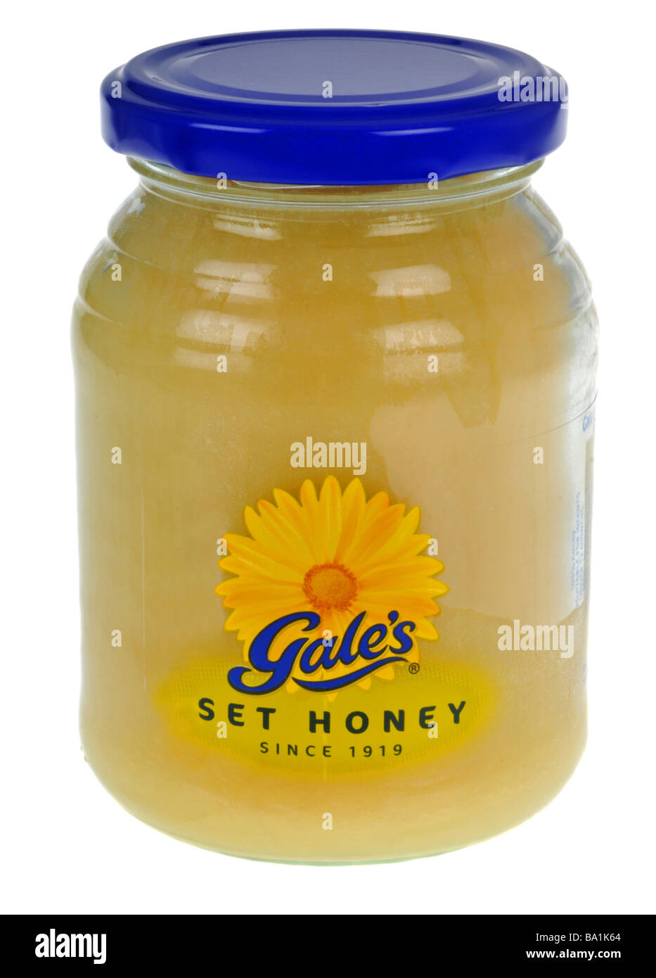 Honig, Glas Honig Stockfoto
