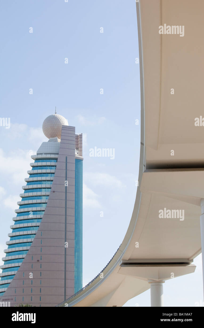 Das World Trade Center in Dubai Stockfoto
