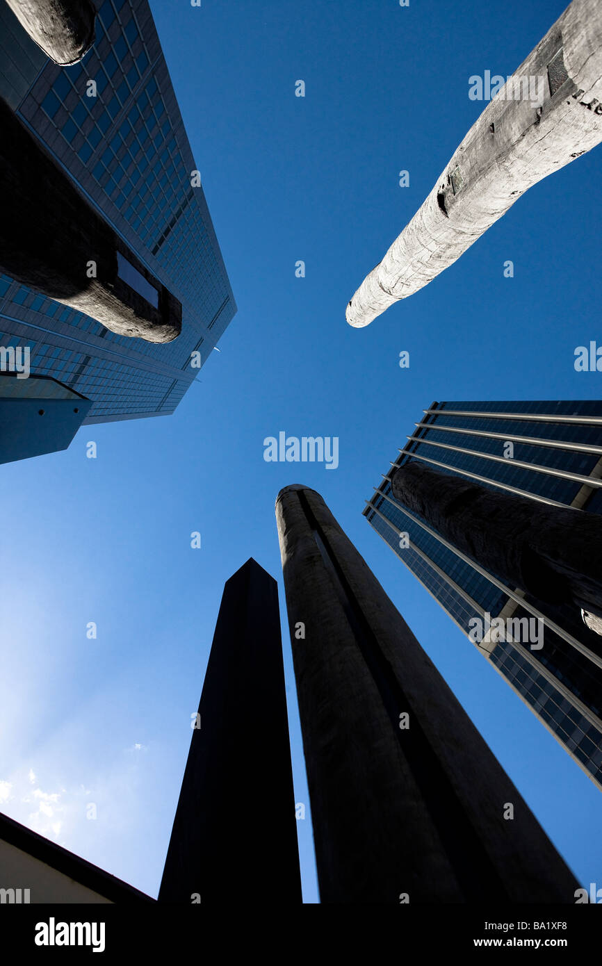 Wolkenkratzer in Sydney. Stockfoto