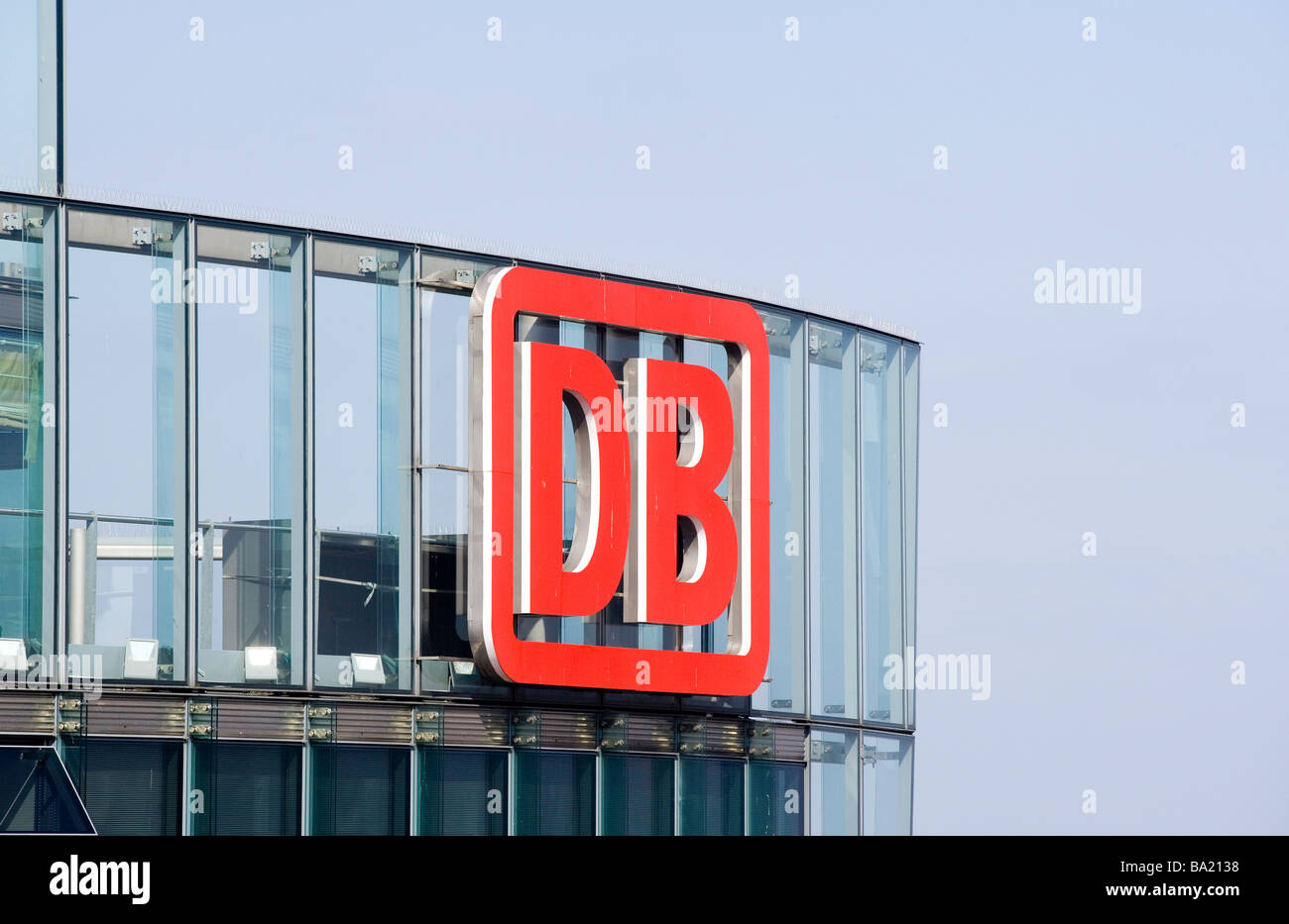 Sitz der Deutschen Bahn AG Stockfoto