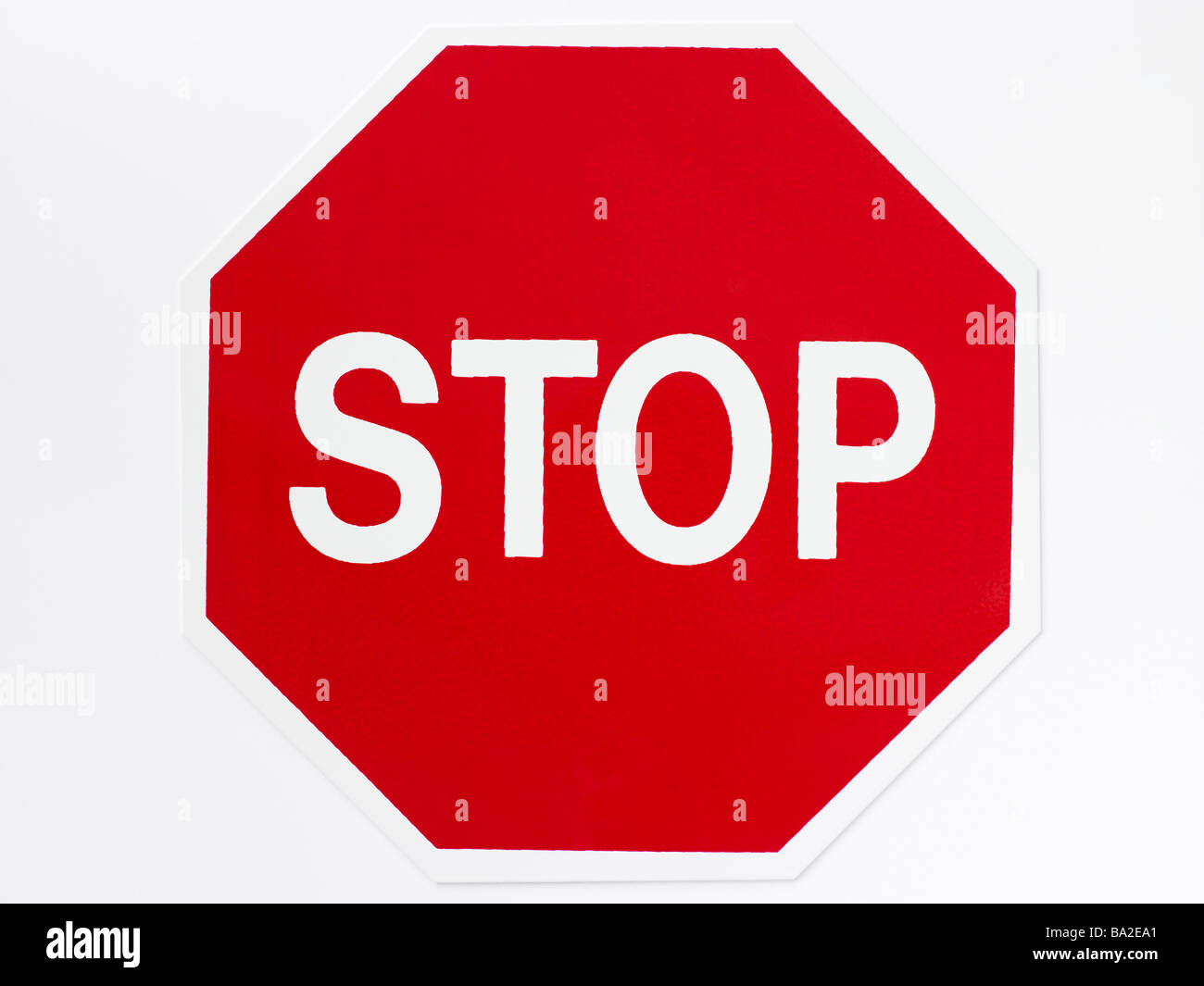 Stop-Schild Stockfoto