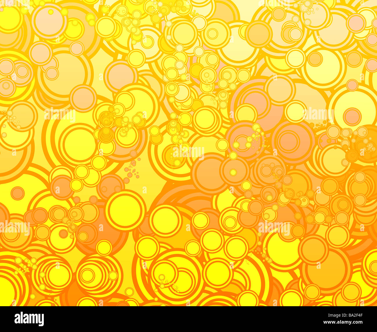 Retro-abstrakt psychedelisch bunten Kreis-Muster-design Stockfoto