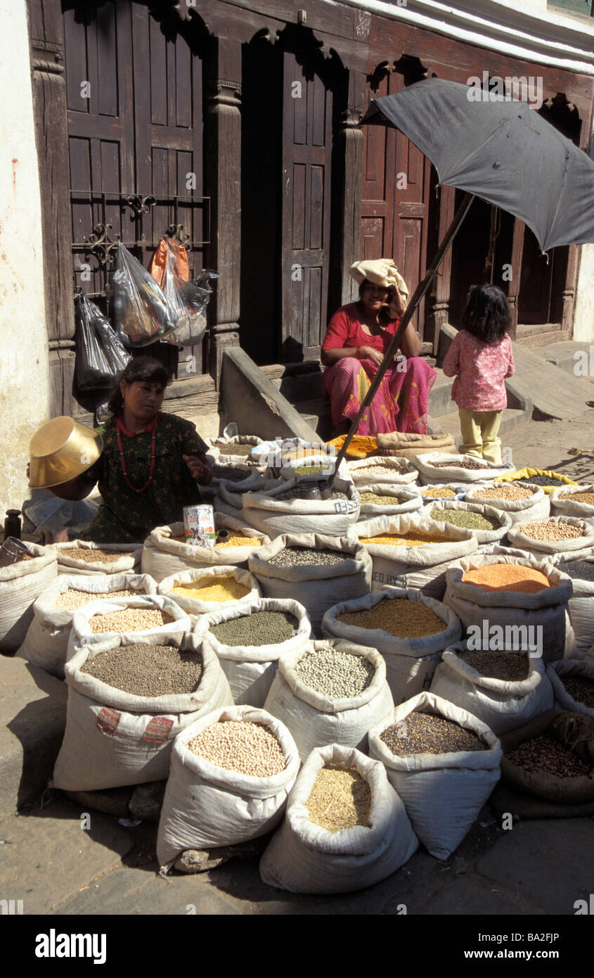 Nepal, Kathmandu, örtlichen Basar Stockfoto