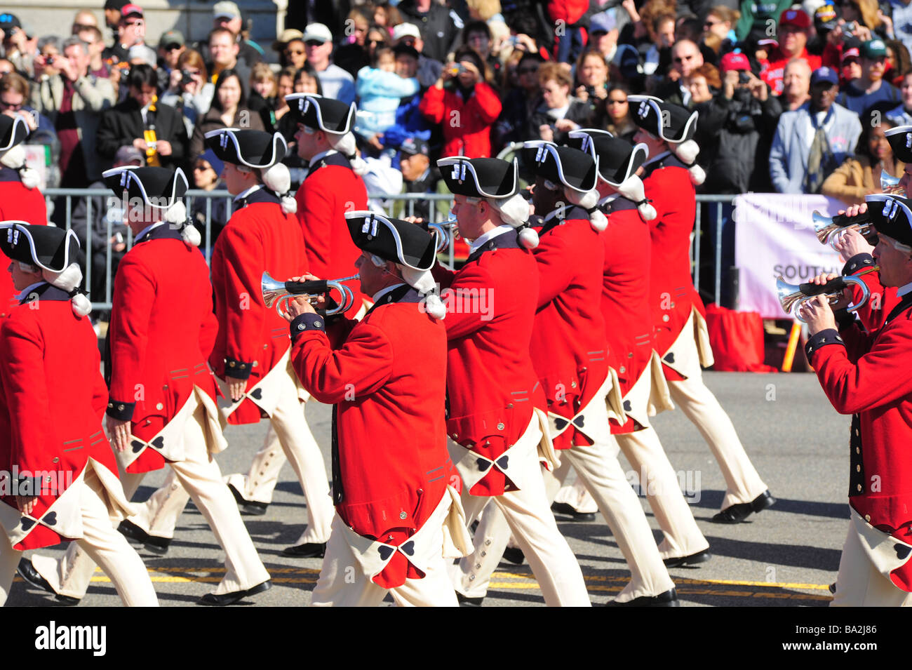 Washington DC The National Cherry Blossom Festival und Parade am Constitution Avenue Stockfoto