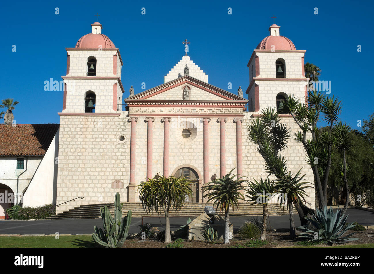 Santa Barbara Mission Stockfoto