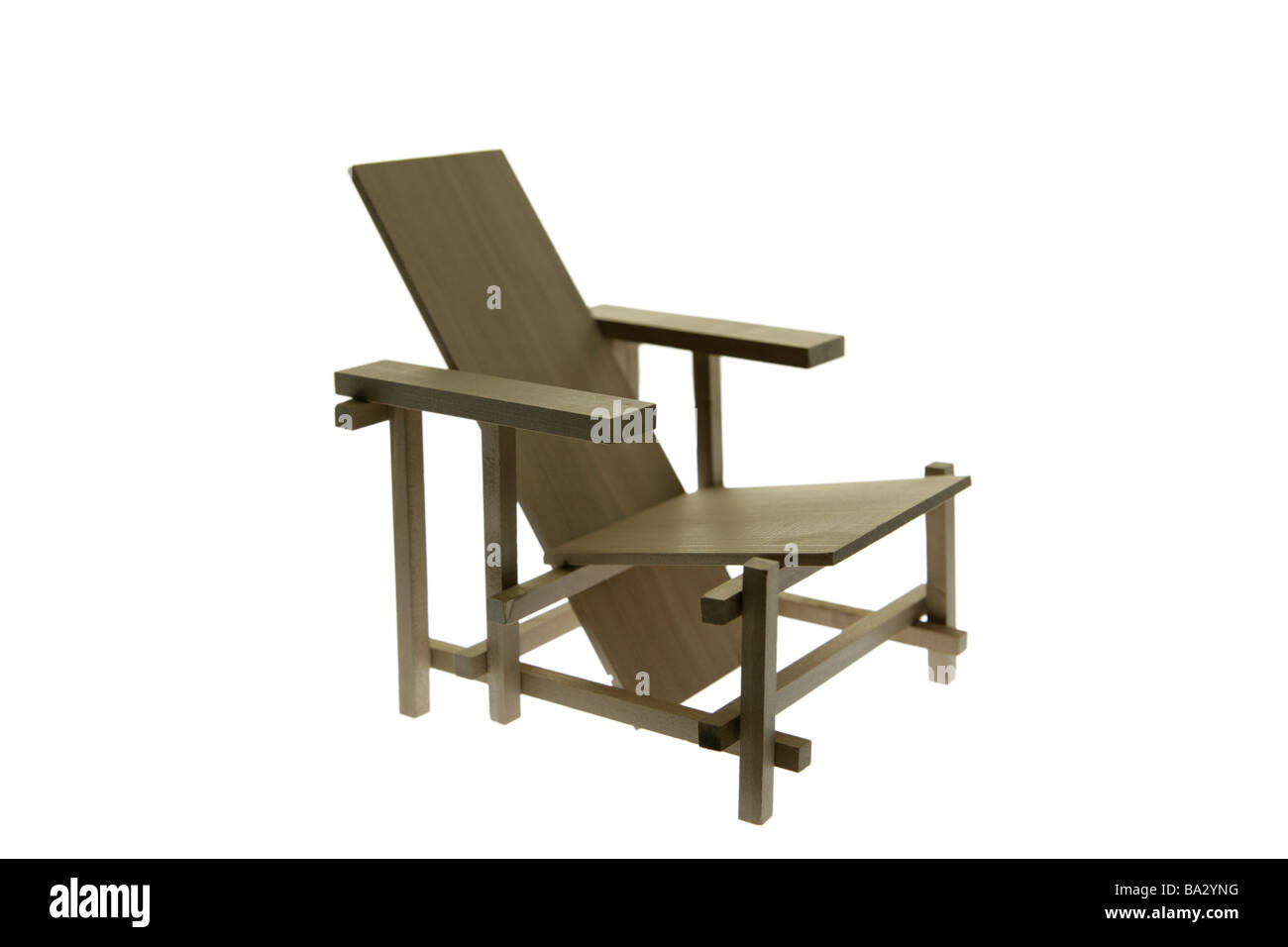 Holz-Stuhl Bauhaus-Sessel im Bauhaus-Stil Stil Design klassisch modernen  Zeit Stuhl Möbel Sitz-Möbel Holz hölzern Stockfotografie - Alamy