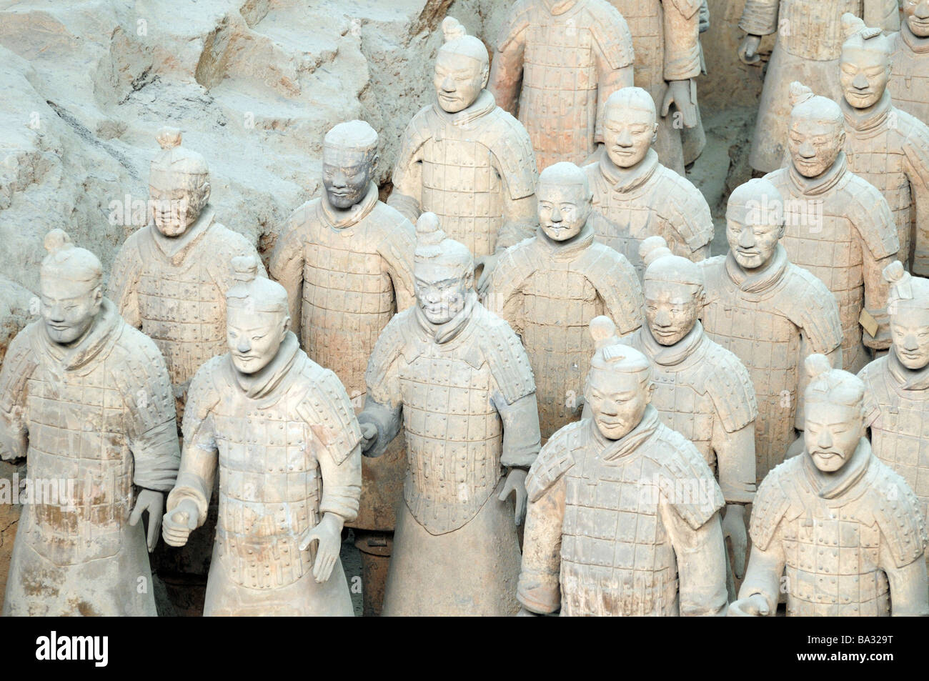 Die Terrakotta Armee in Xi ' an, China. Stockfoto