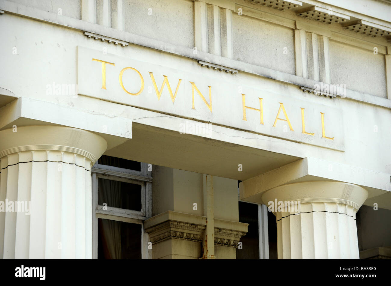 Rathaus in brighton Stockfoto