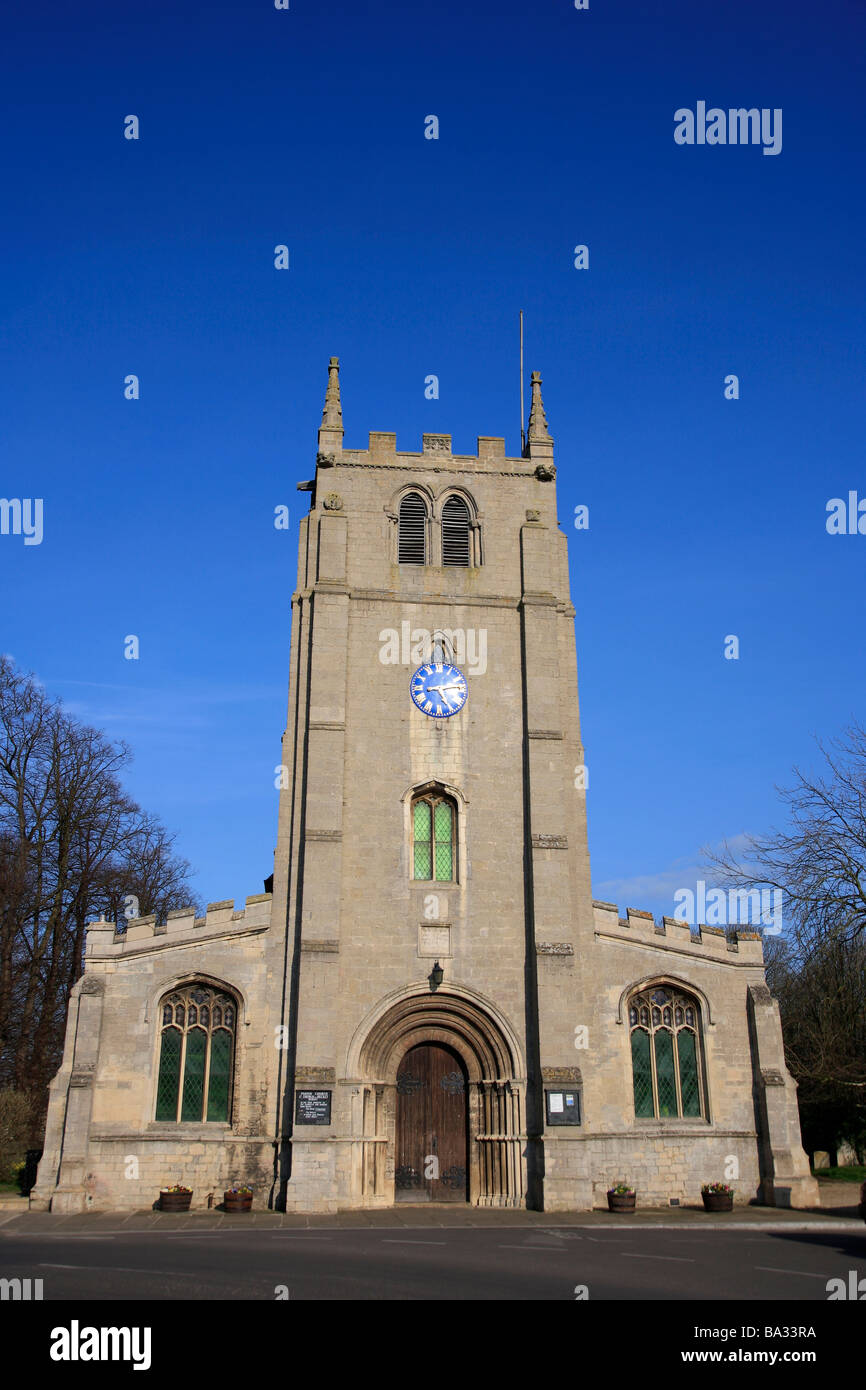 St Thomas A Becket Kirche Ramsey Marktstadt Cambridgeshire County England UK Stockfoto