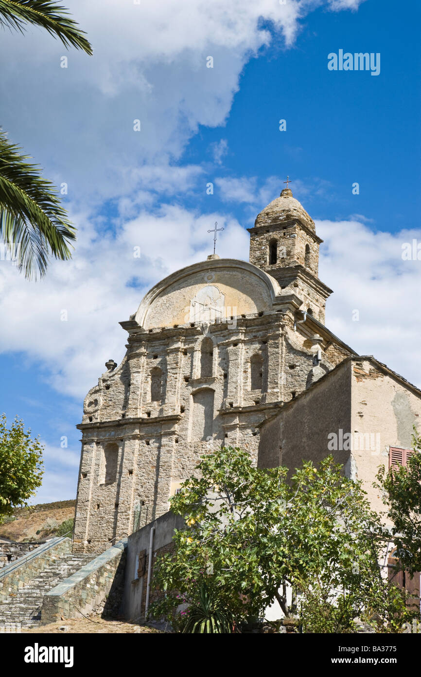 Patrimonio Kirche in das Nebbio Region Korsika Frankreich Stockfoto