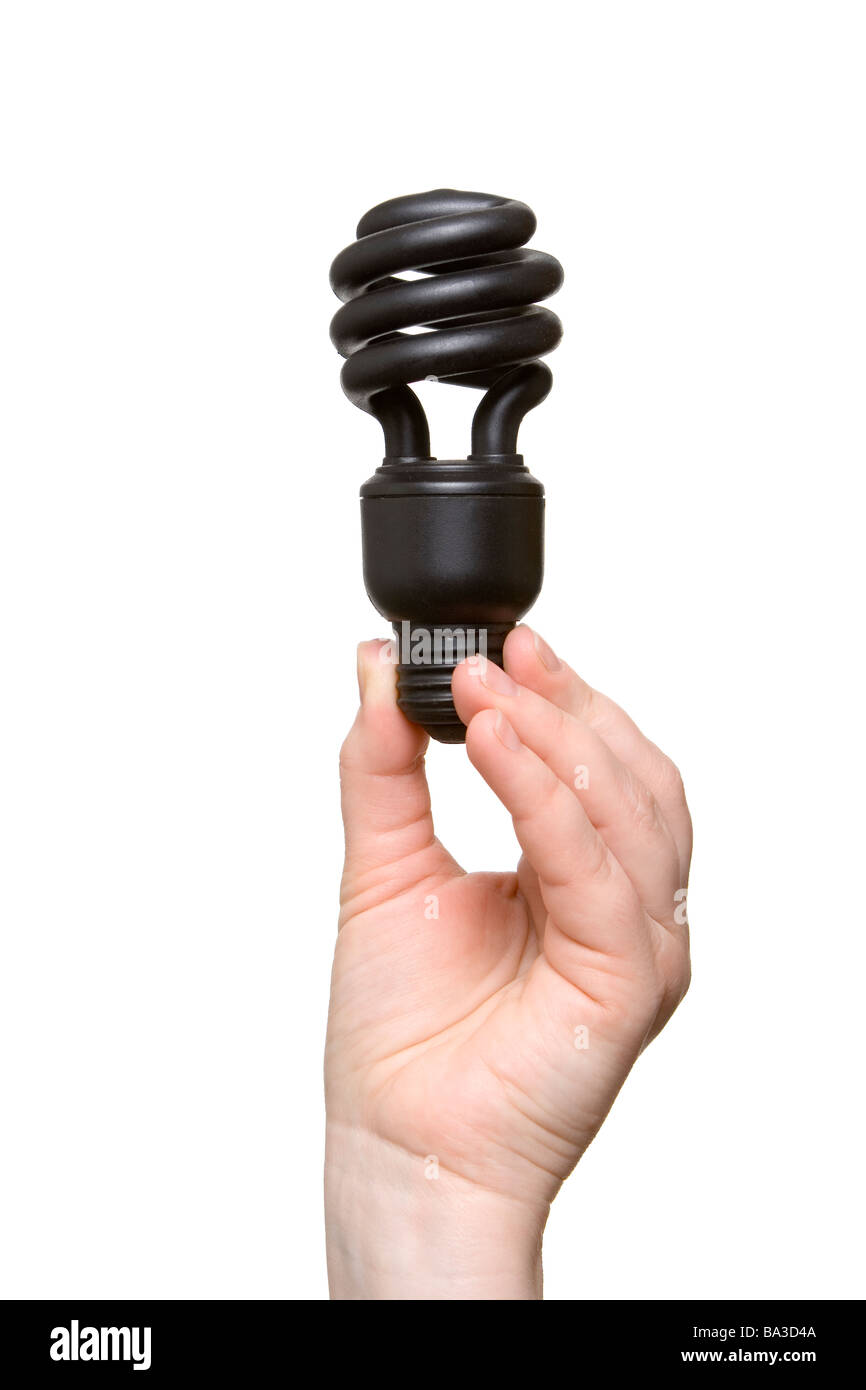 schlechte Idee - schädliche Energiekonzept Stockfoto