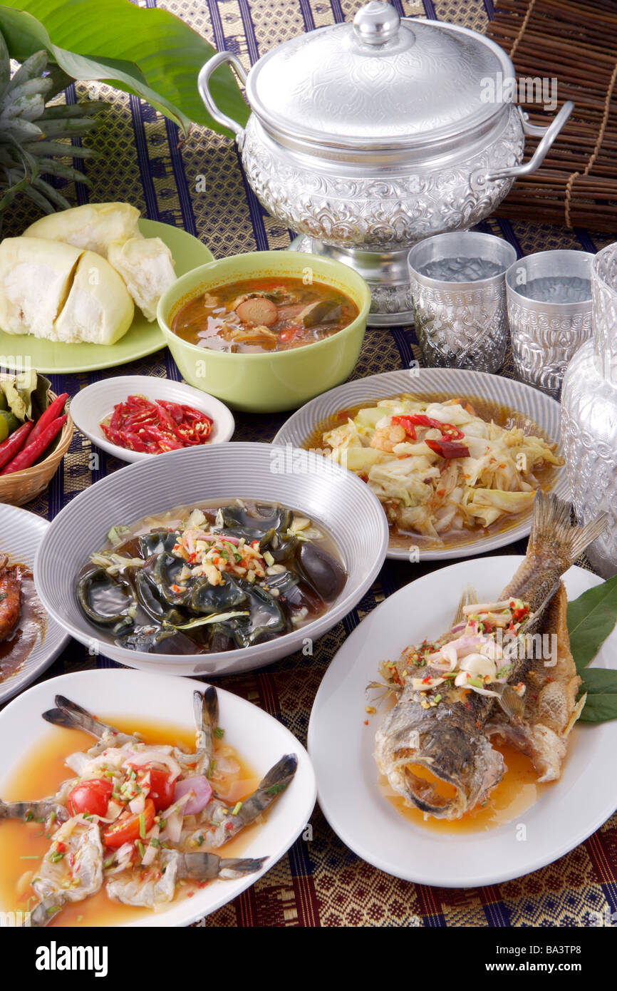 Southeast Asian Food Stockfoto