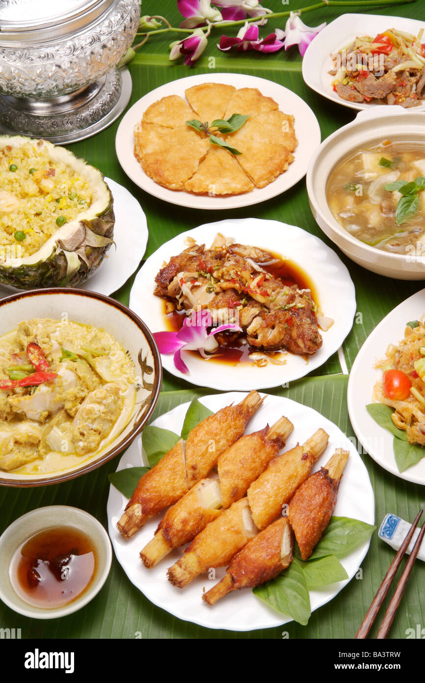 Southeast Asian Food Stockfoto