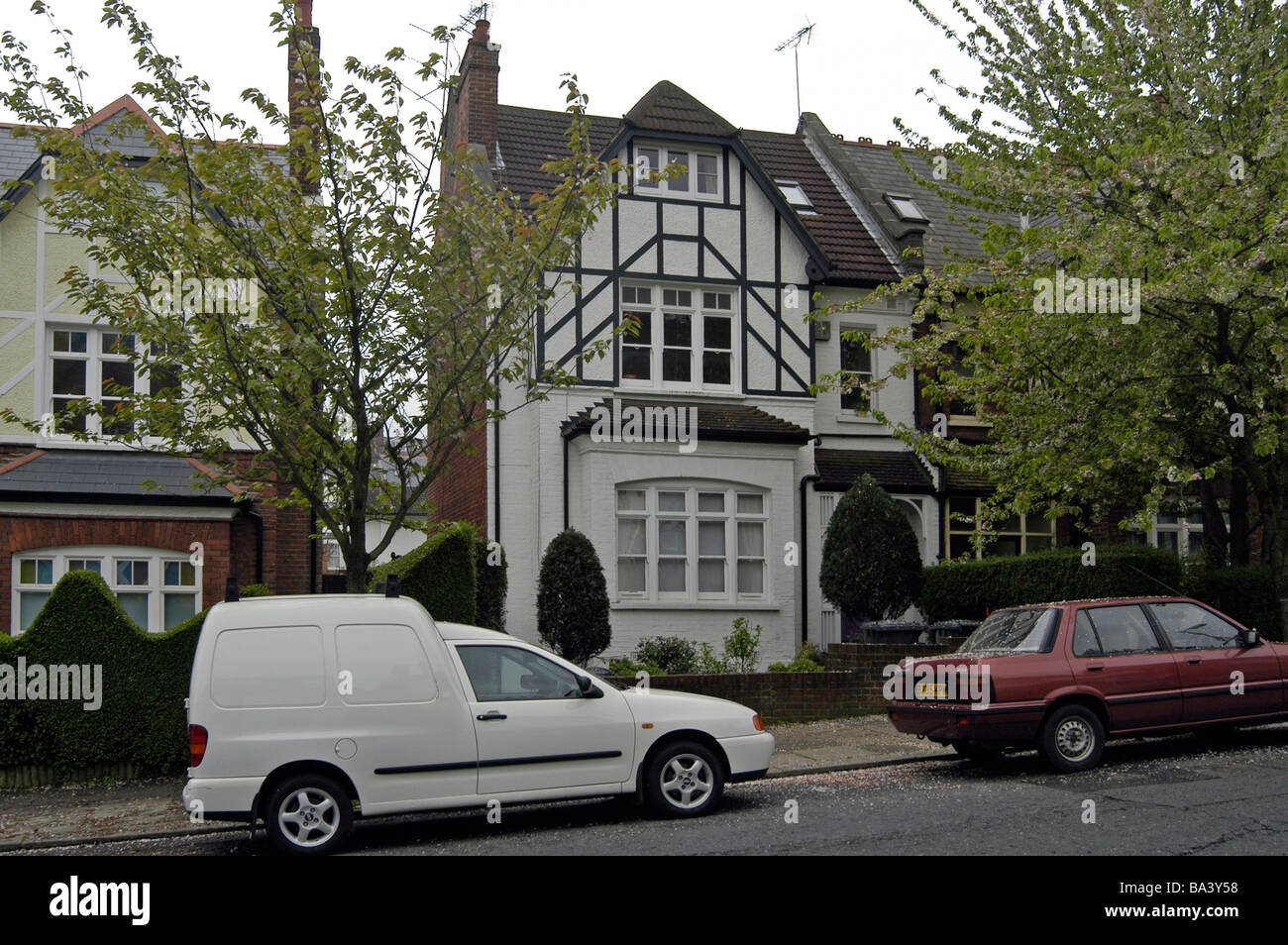 23 Cranley Gärten Muswell Hill Haus von Dennis nilsen Stockfoto