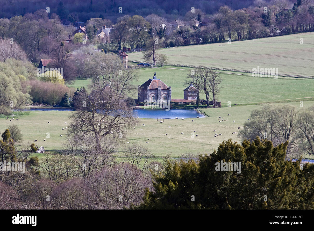 West Wycombe Park Buckinghamshire chilterns Stockfoto