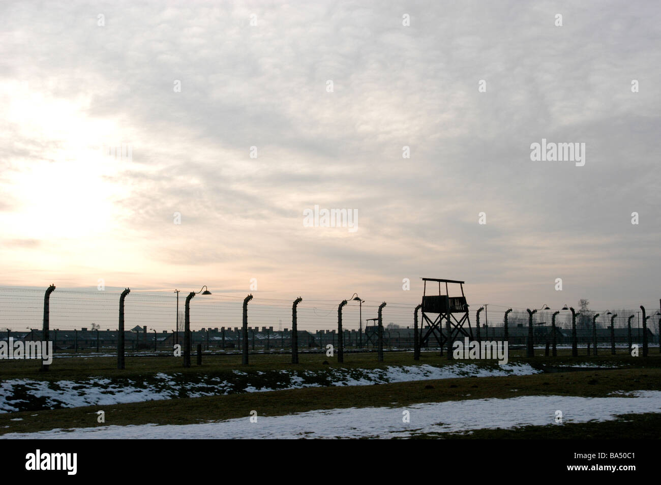 KZ Auschwitz, Krakau, Polen Stockfoto