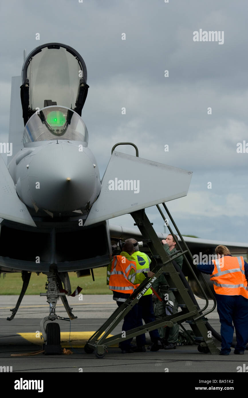 RAF Taifun tanken Stockfoto