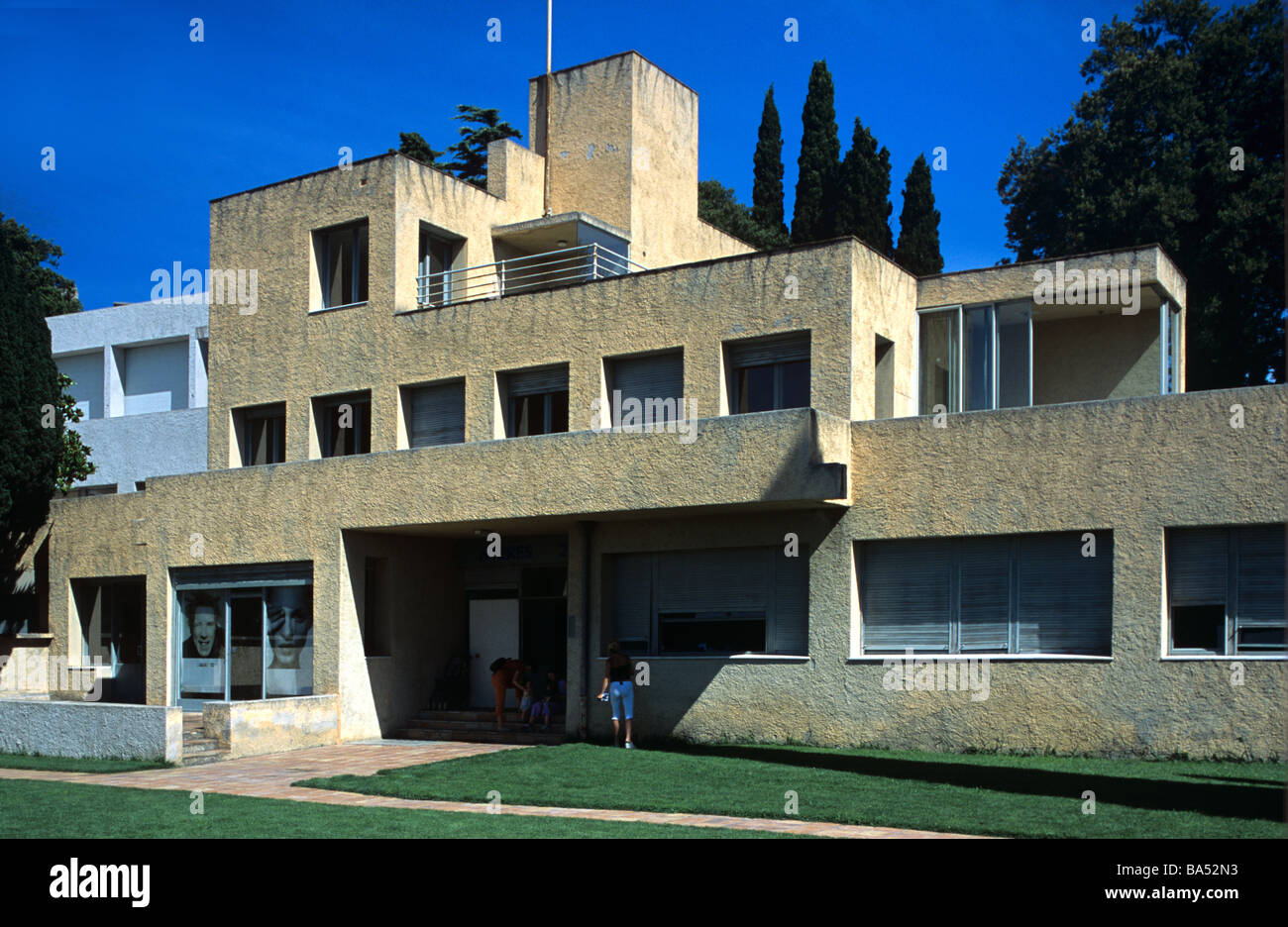 Modernistische kubistische Villa Noailles (1924), Hyères, Var Département, Côte d ' Azur, Provence, Frankreich Stockfoto