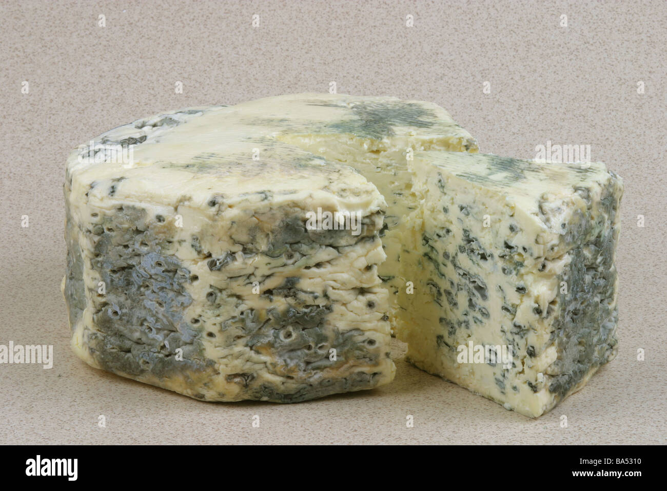 St. Agur Blauschimmelkäse Stockfoto