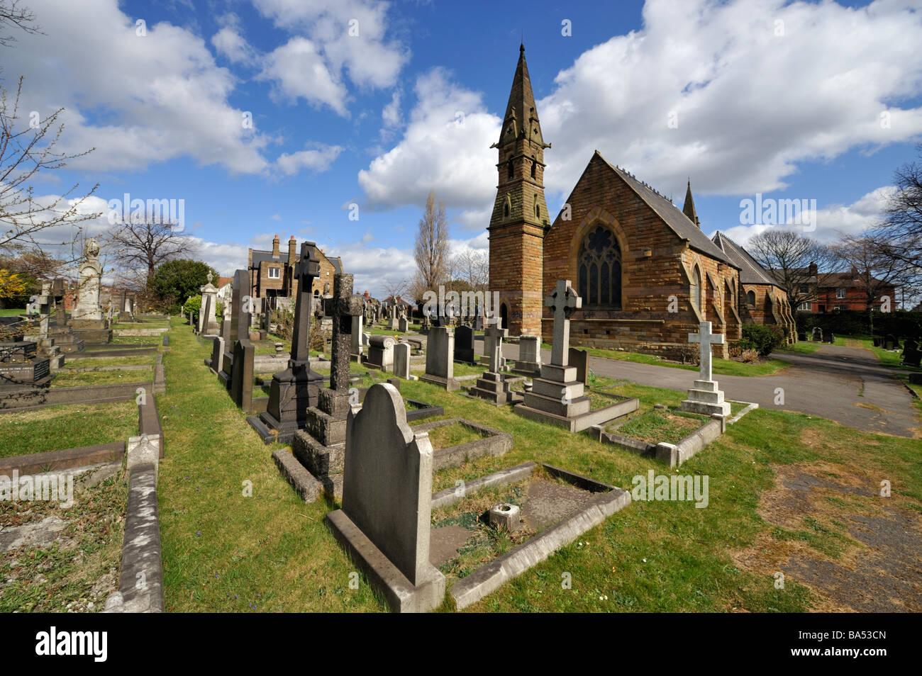 "Heruntergekommen" und nicht genutzte Kapelle auf "Psalter Lane", Kimberworth, Rotherham, "South Yorkshire", England, "Great Britain" Stockfoto