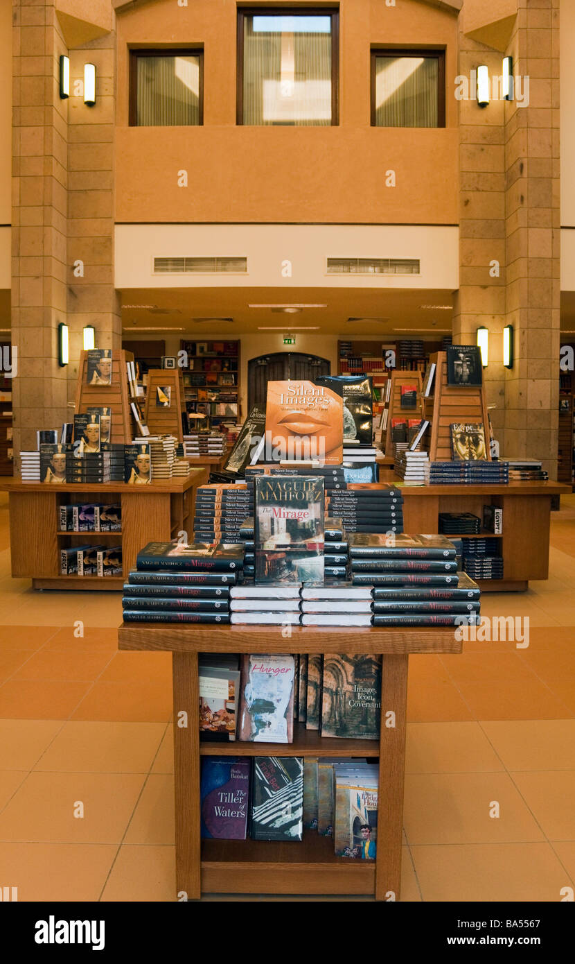 Buchhandlung, neue Campus, der American University in Kairo, Ägypten Stockfoto