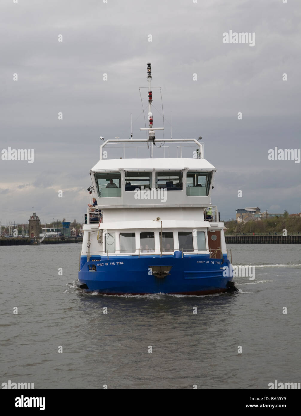 Der Tyne Ferry Geist der Tyne", North East England, Großbritannien Stockfoto