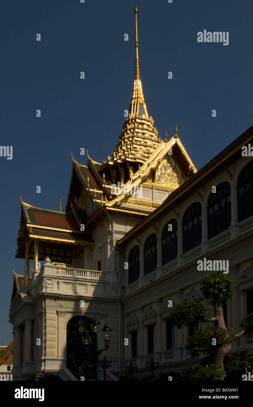 Chakri Mahaprasad Hall an der Grand Palace Bangkok Thailand Stockfoto