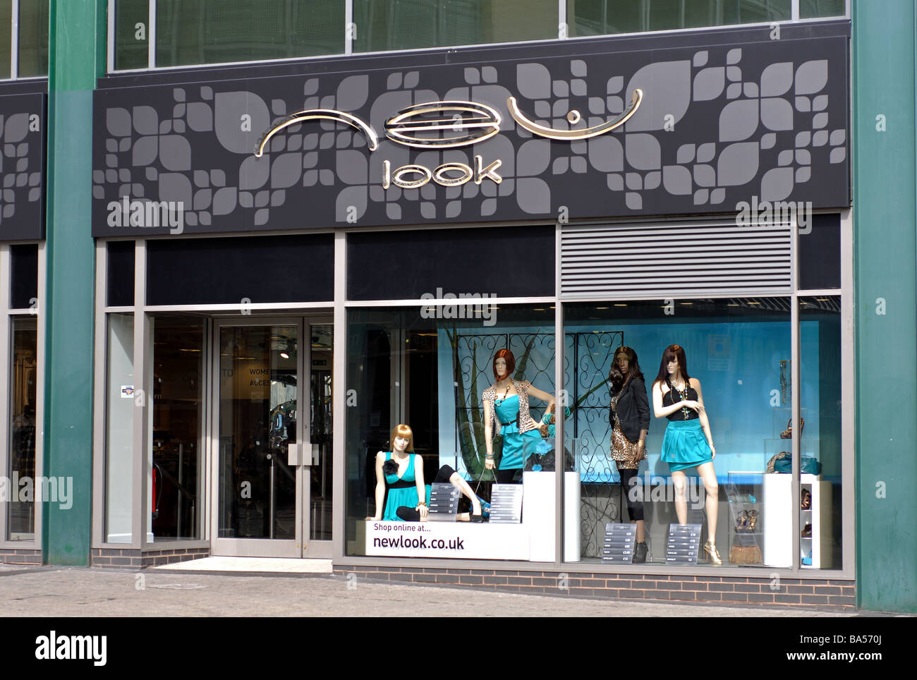 Neuen Look Shop, Birmingham, UK Stockfoto