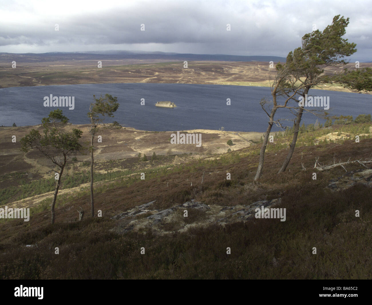 Lochindrob in der Nähe von Grantham am Spey-Schottland Stockfoto