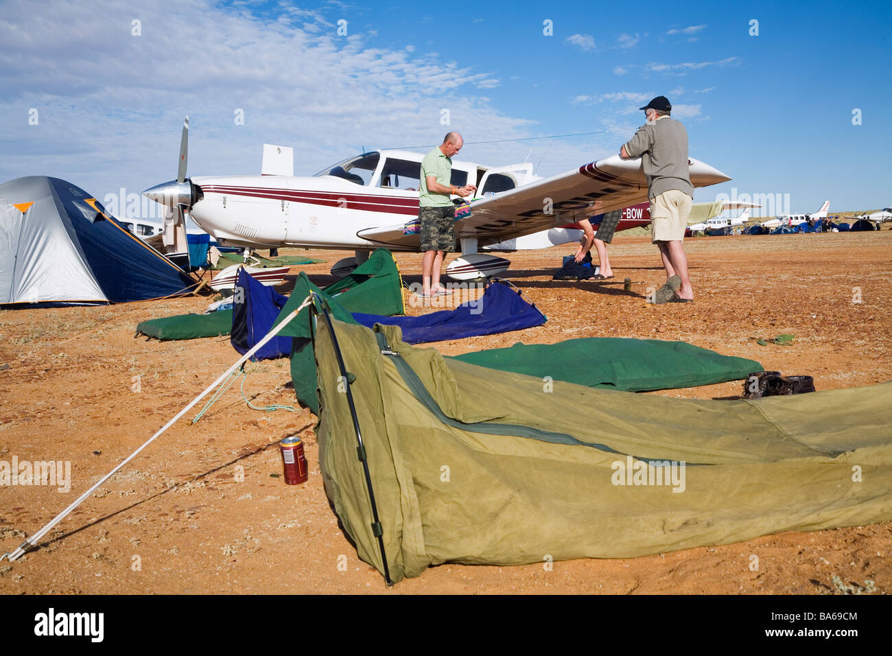 Birdsville Races Camping Birdsville Queensland Australien Stockfotografie Alamy