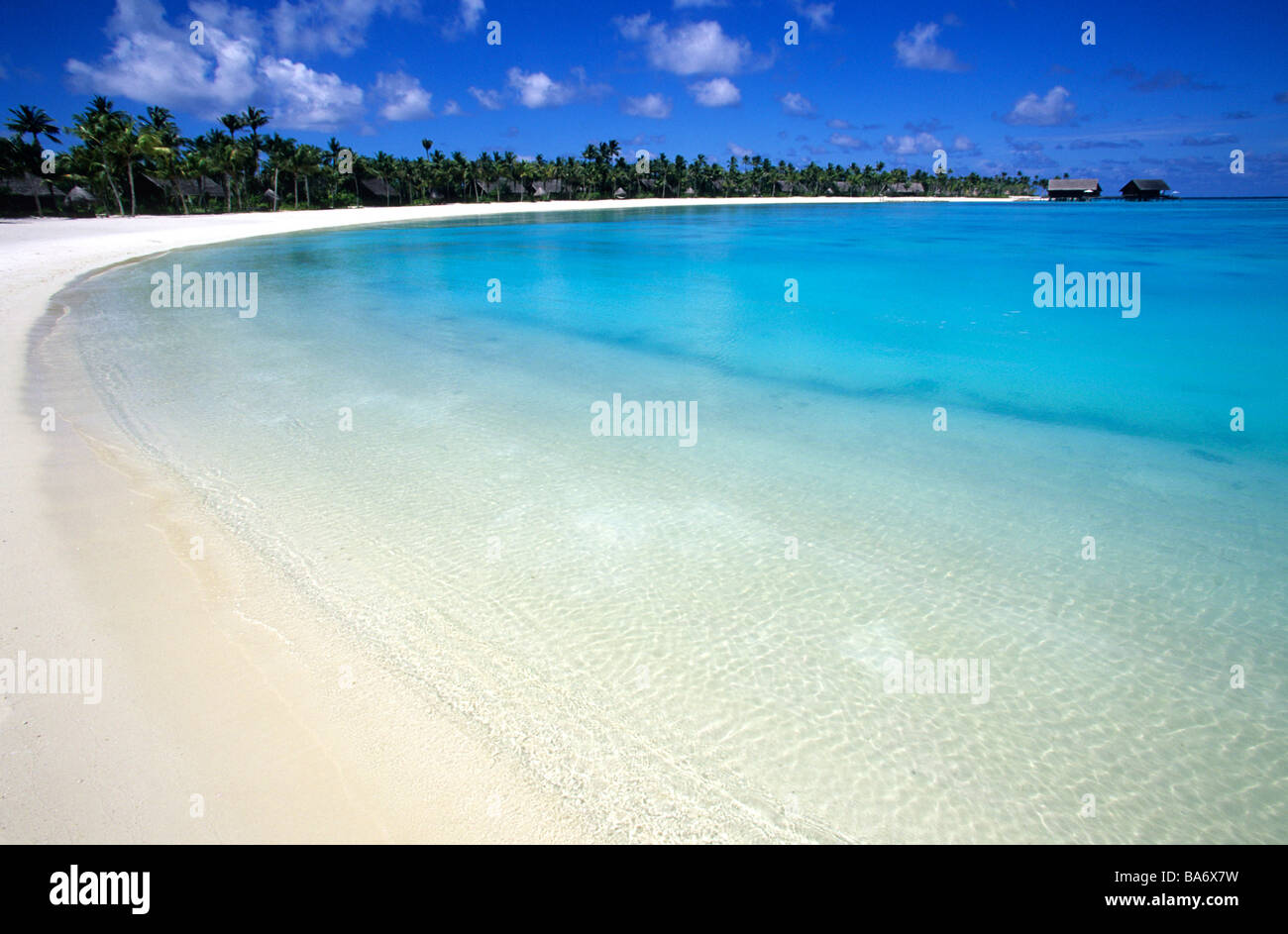Malediven, Nord Male Atoll, einer und nur Reethi Rah Hotel Stockfoto
