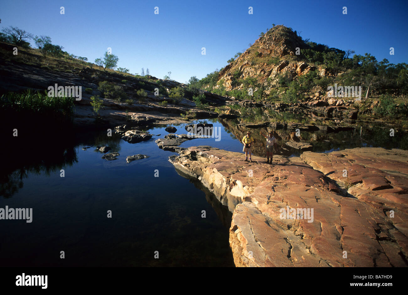 Zu Beginn des Bell Gorge, Gibb River Road, Western Australia, Australien Stockfoto