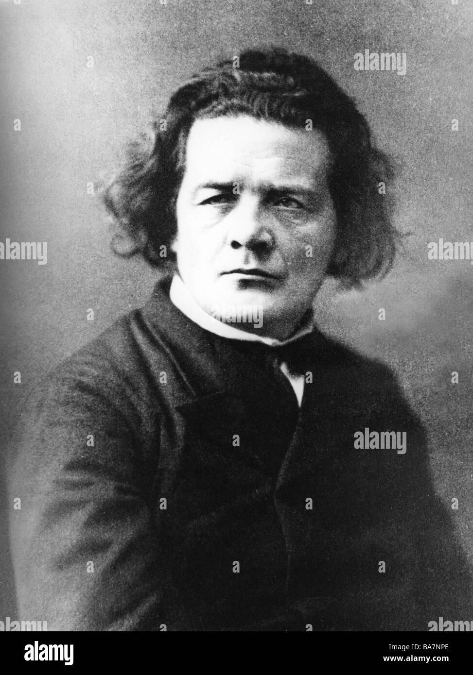 Rubinstein, Anton Grigorewitsch, 28.11.1829 - 20.11.1894, russischer Pianist, Komponist, Dirigent, Porträt, Foto von ganz, Brüssel, ca. 1880, Stockfoto