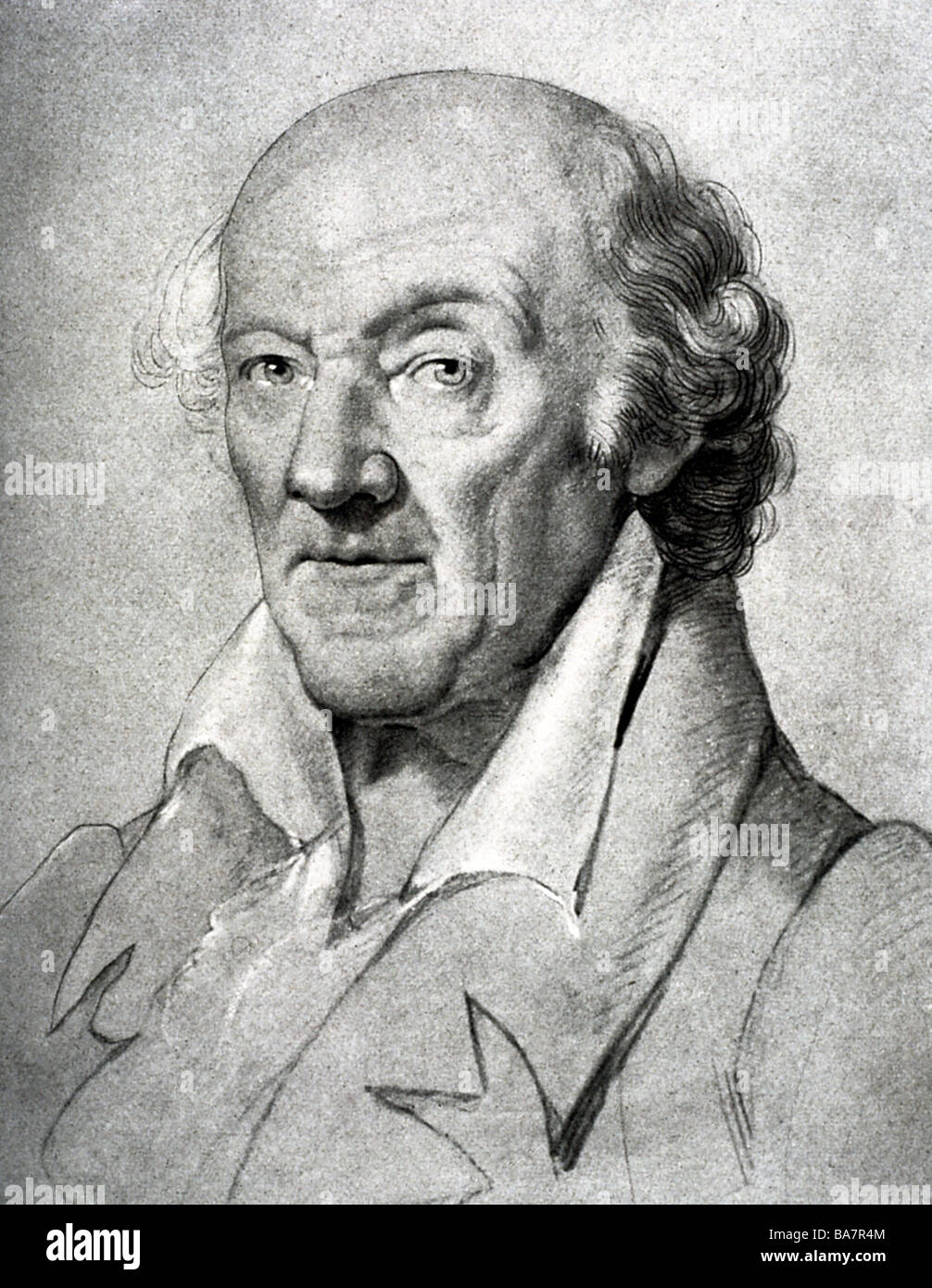 Knebel, Karl Ludwig von, 30.11.1744 23.2.1834, deutscher Dichter, Übersetzer, Porträt