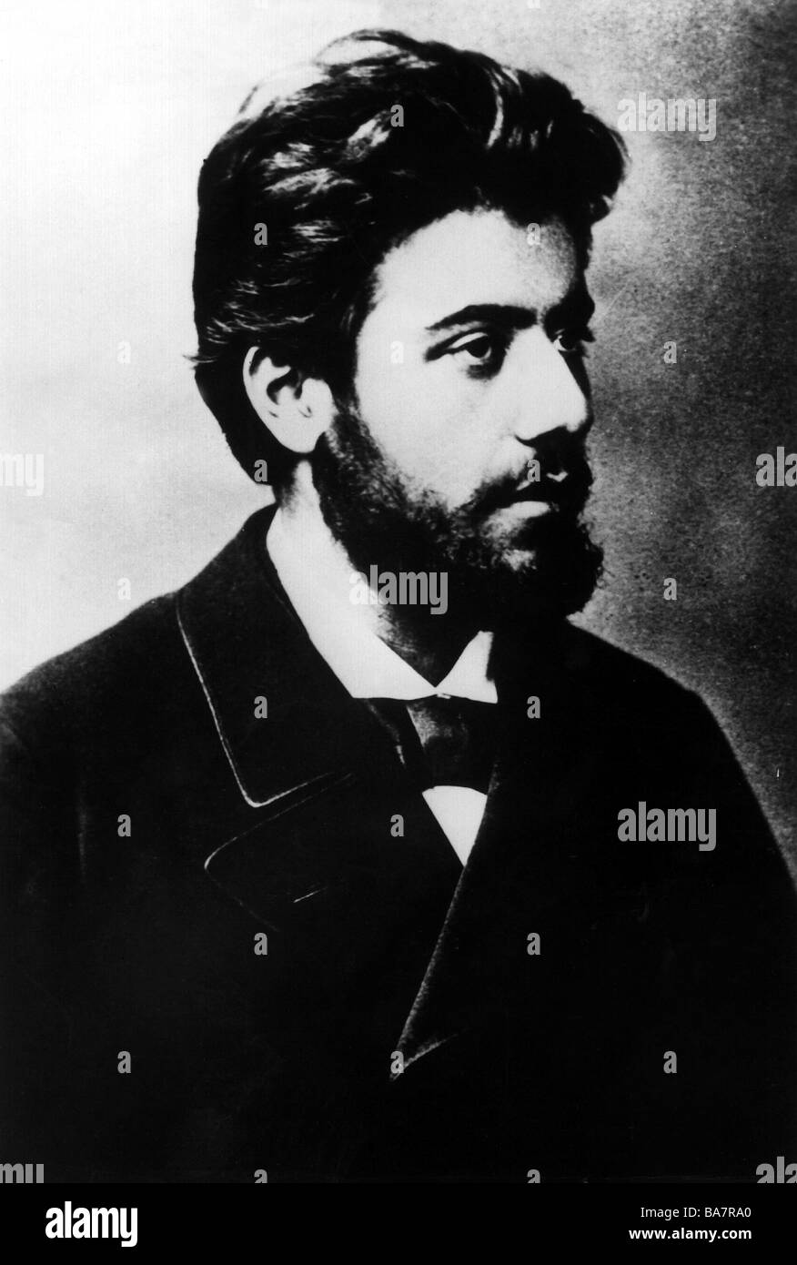 Mahler, Gustav, 7.7.1860 - 18.5.1911, Österreichischer Musiker (Komponist, Dirigent), Porträt, ca. Stockfoto