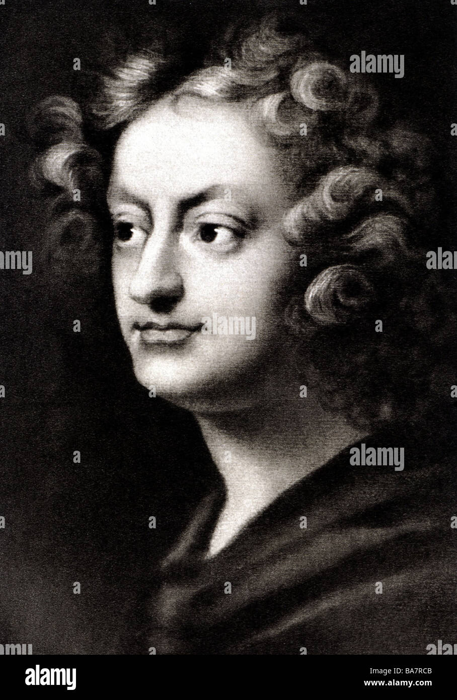 Purcell, Henry, 1659 - 21.11.1695, englischer Komponist, Porträt, Malerei, dem Godfrey Kneller (1646 - 1723) zugeschrieben, Stockfoto
