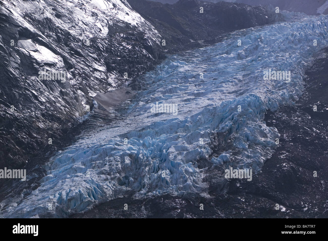 USA Alaska Glacier Bay Nationalpark John Hopkins Gletscher Gletscherzunge Nordamerika Nationalpark Südost-Alaska Gletscher Stockfoto