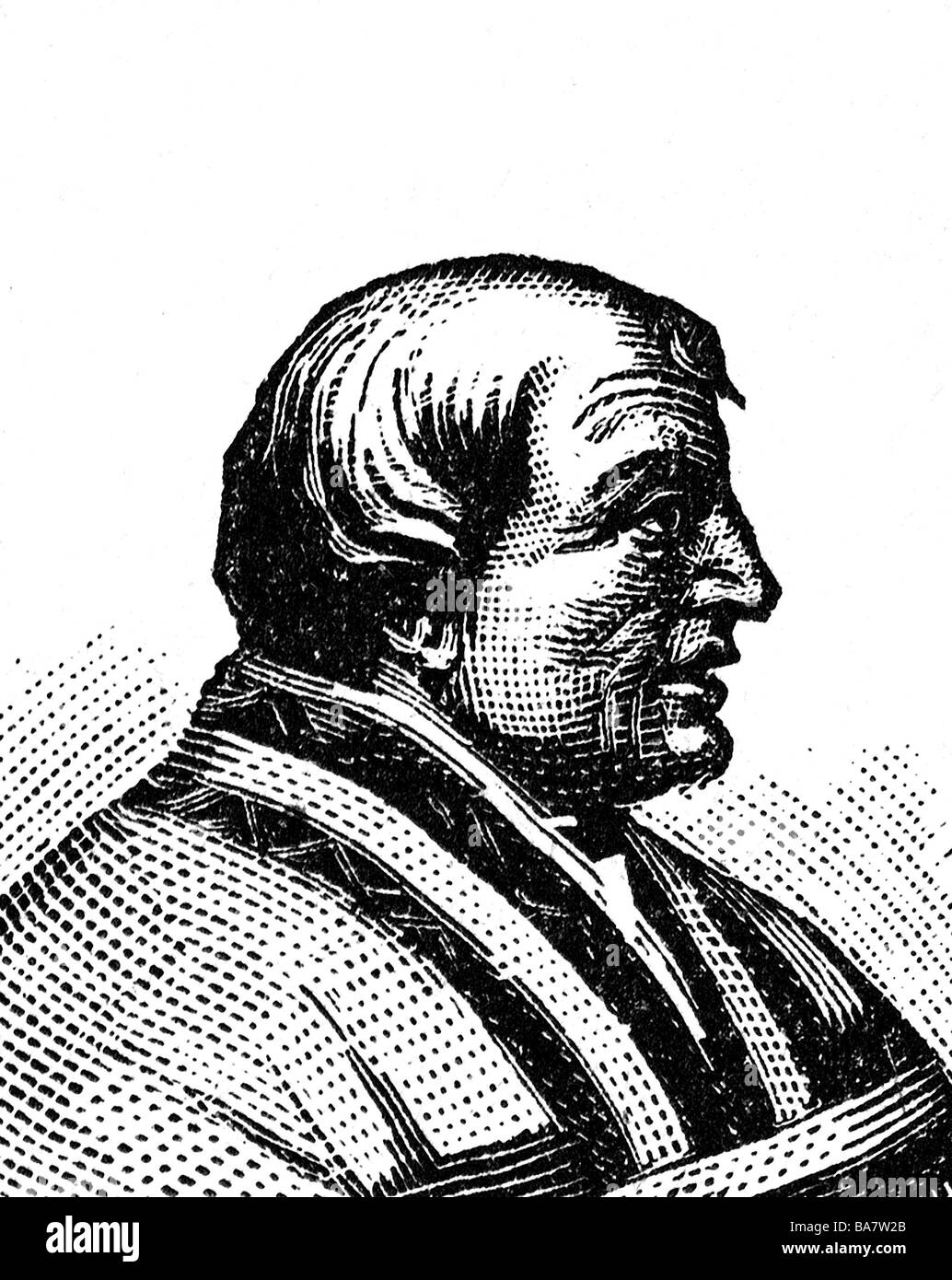 Gregory X. (Teobaldo Visconti), ca. 1210 - 10.1.1276, Stockfoto