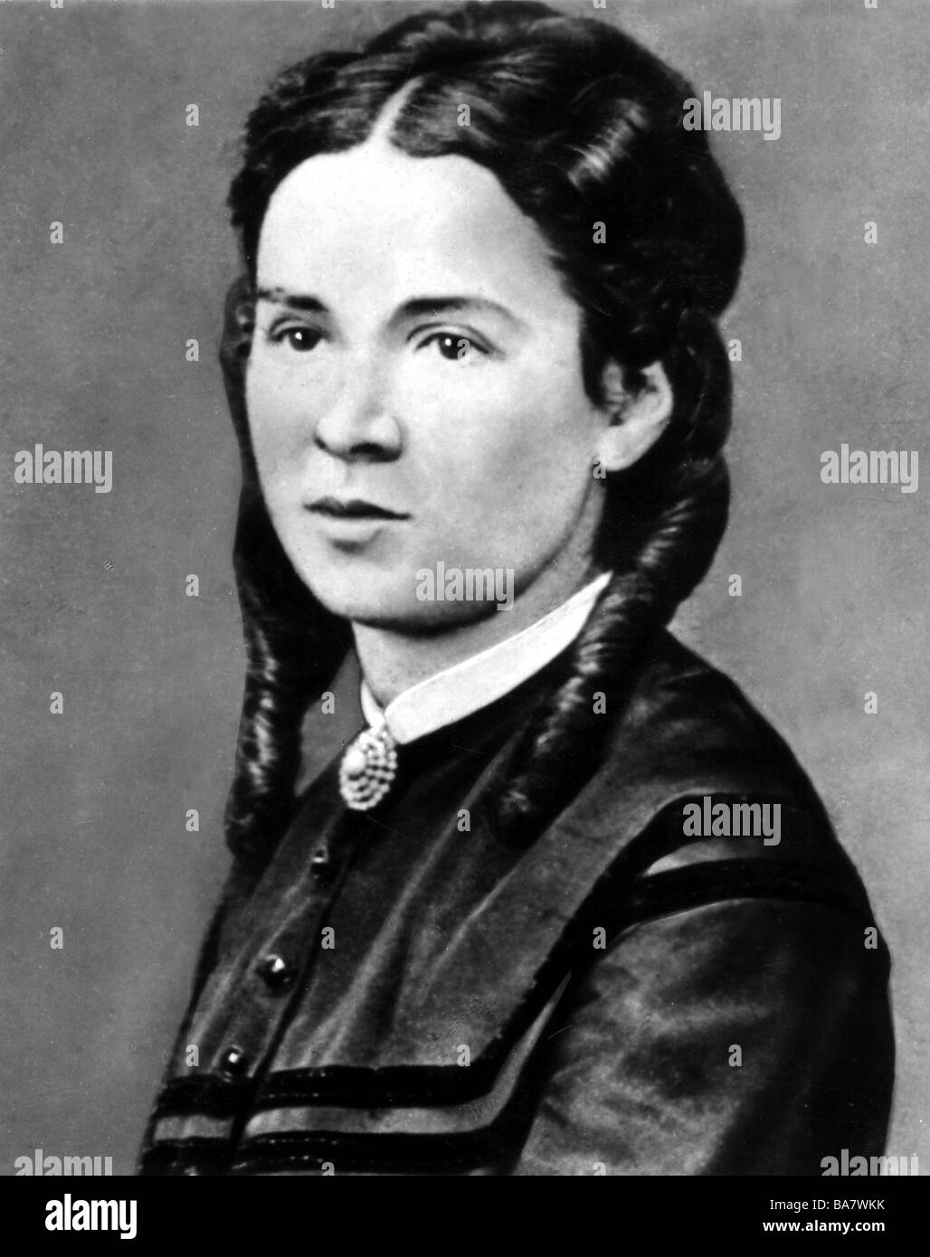 Marx, Jenny, 12.2.1814 - 2.12.1881, deutsche Aktivistin des Sozialismus, Ehefrau von Karl Marx, im jüngeren Alter, Porträt, ca. 1830, Stockfoto