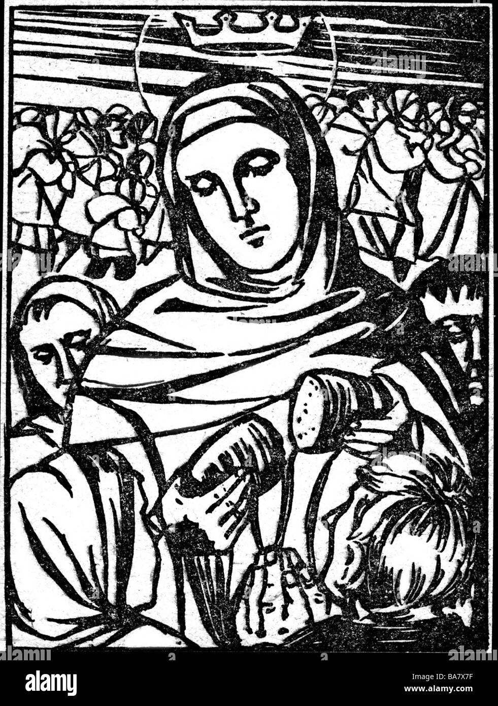 Heilige hedwig von andechs Fotos und Bildmaterial in hoher Auflösung