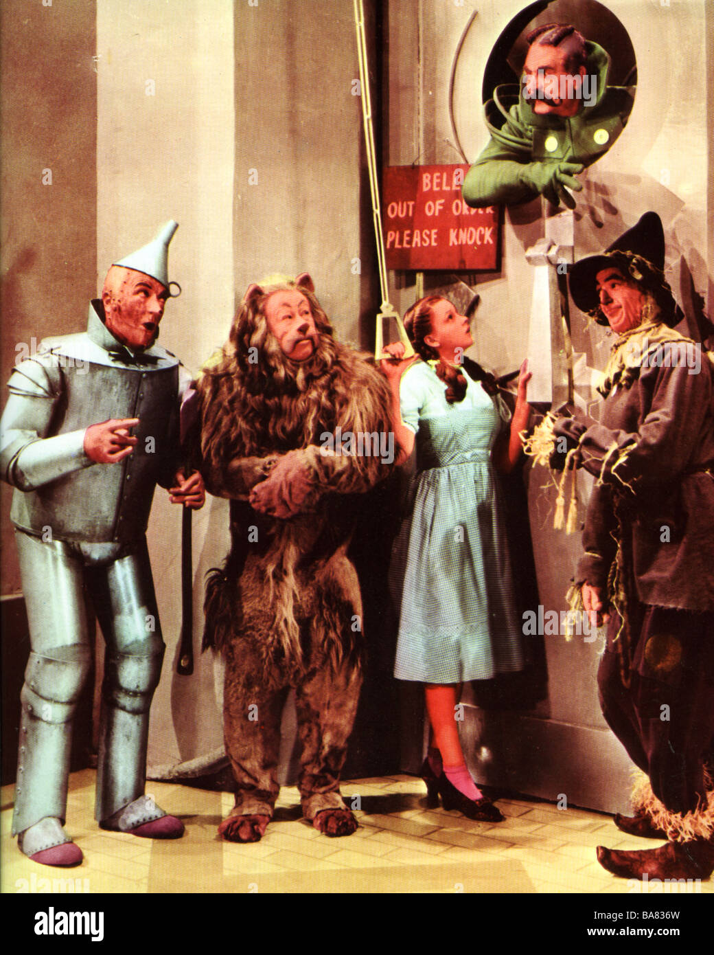 THE WIZARD OF OZ 1939 MGM Film - siehe Beschreibung unten für Cast-Namen Stockfoto