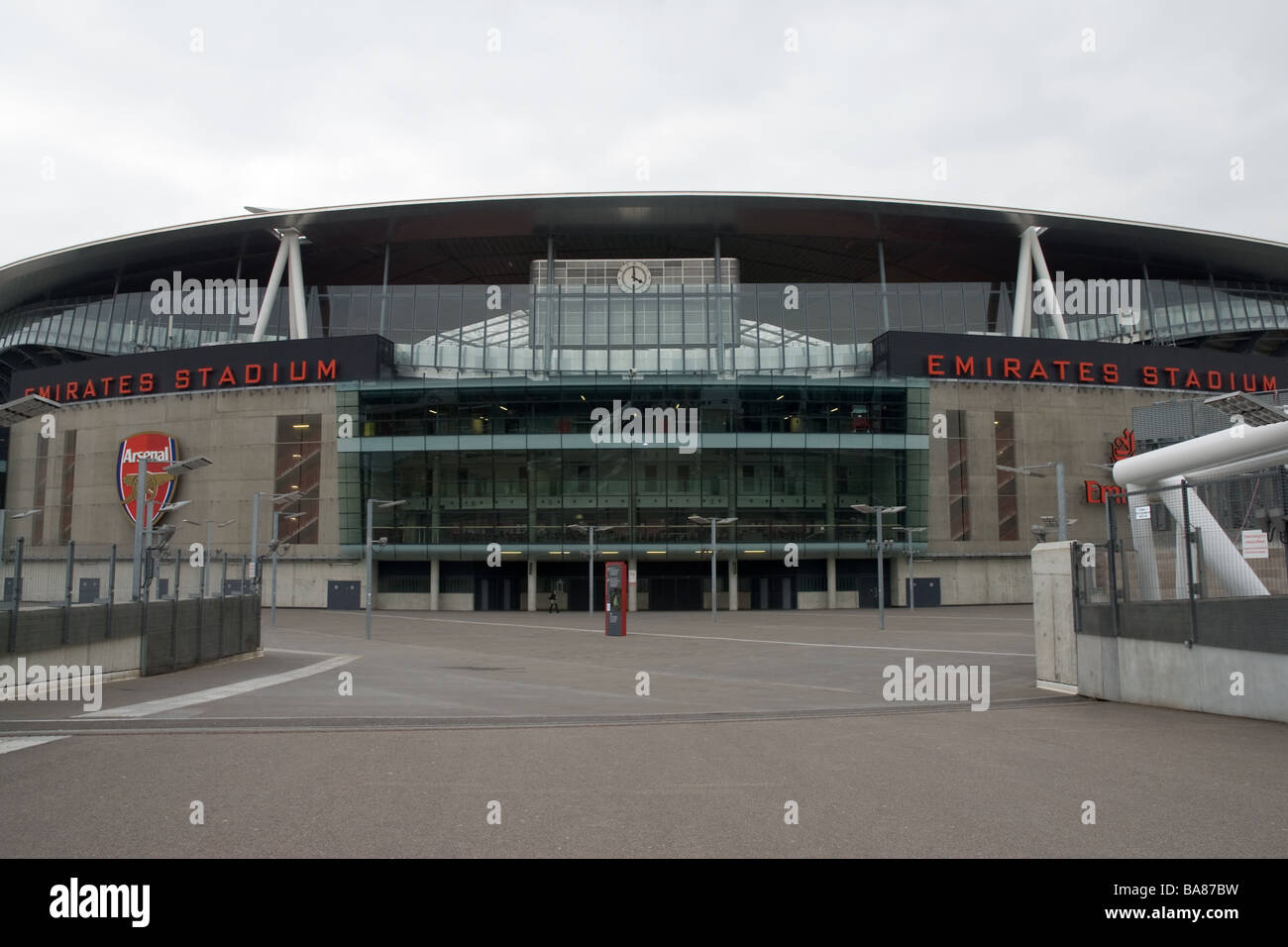 Arsenal Emirates Stadium Stockfoto