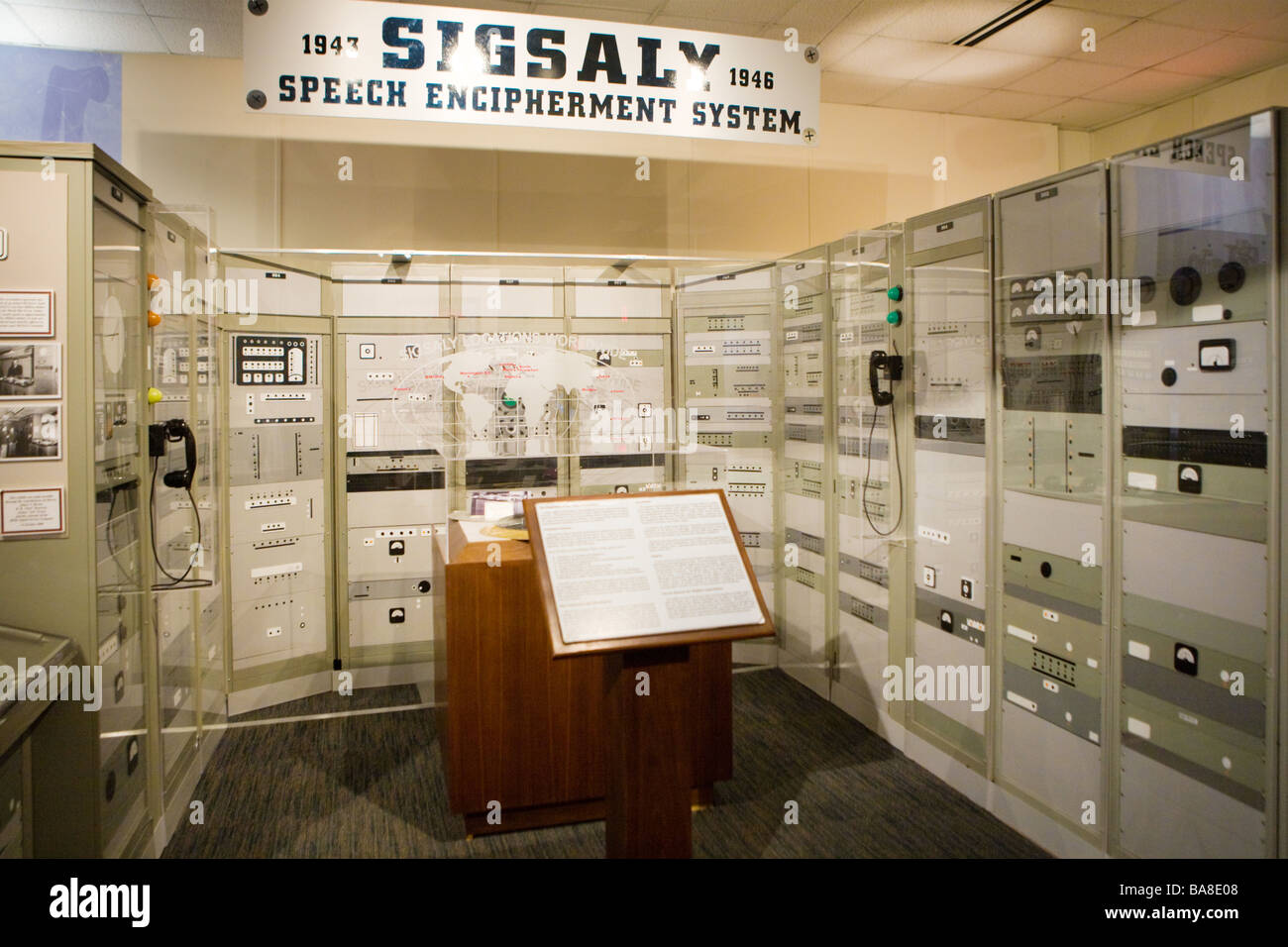 National Cryptologic Museum laufen von NSA Maryland Stockfoto