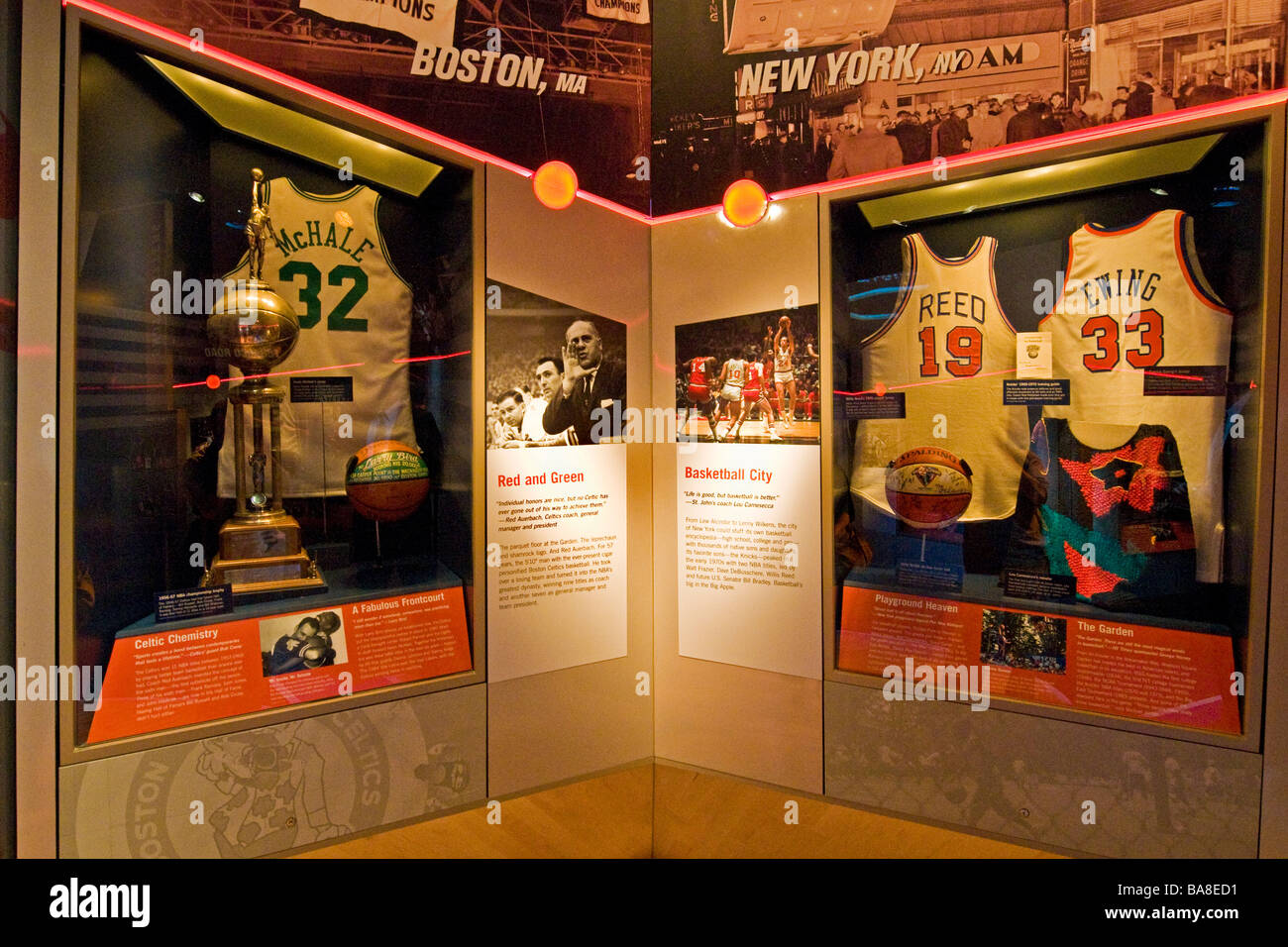 Sportmuseum von Manhattan New York Vereinigte Staaten von Amerika Stockfoto