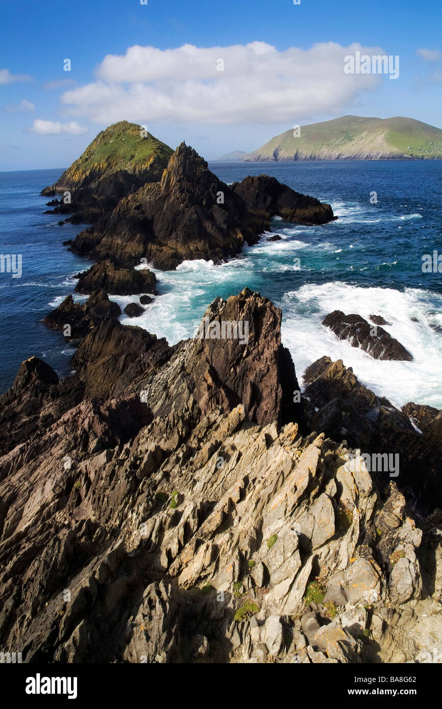 Dunmore Head Dingle-Kerry Stockfoto