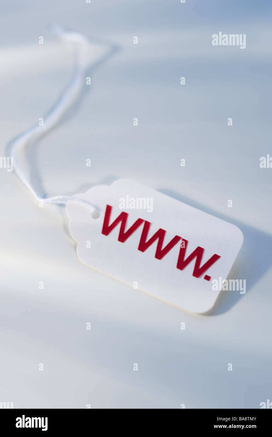 WWW-tag Stockfoto