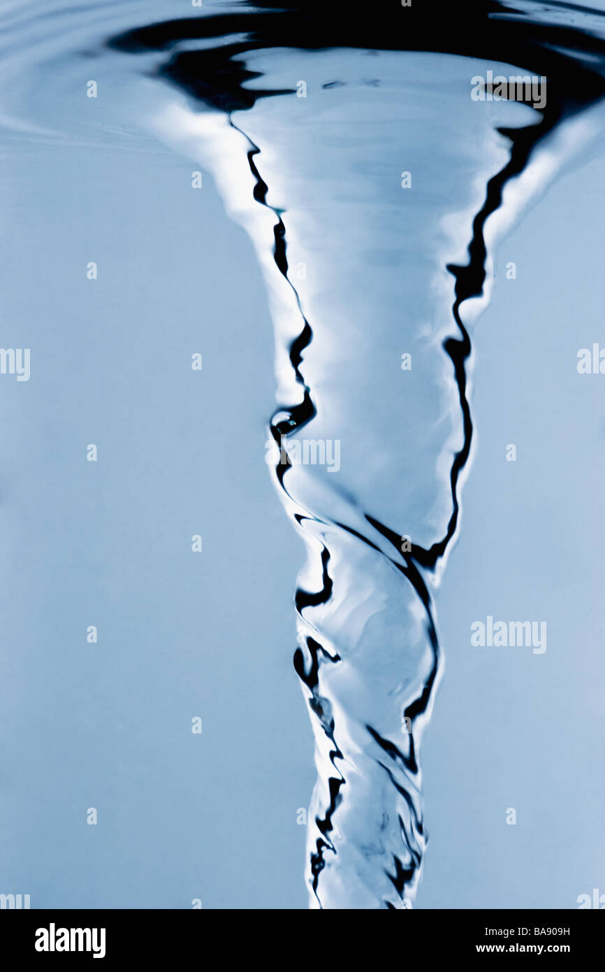 Strudel von Wasser Stockfoto
