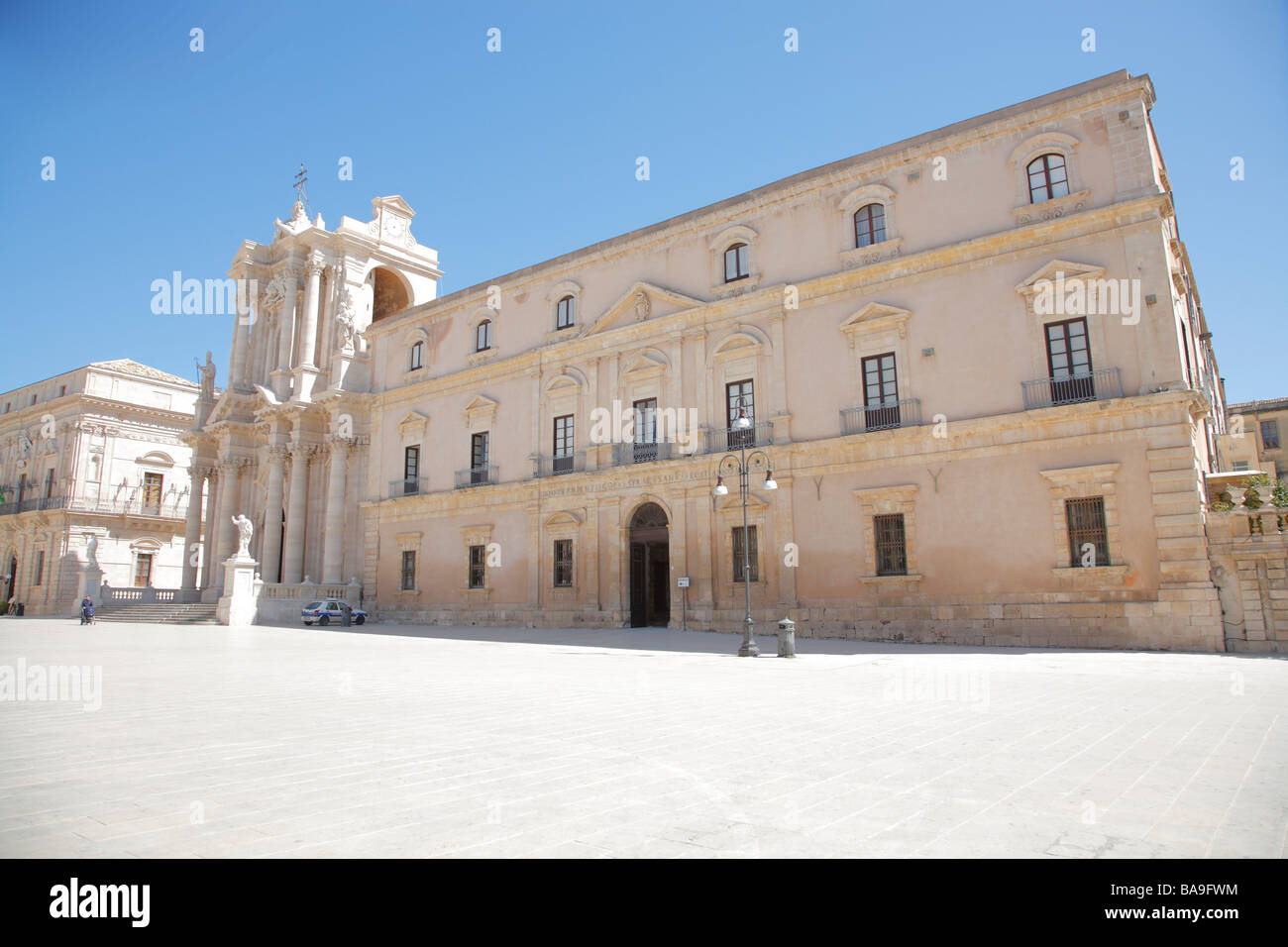 Dom, Duomo, Syrakus, Sizilien, Italien Stockfoto